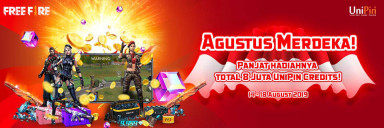 Agustus Merdeka! Panjat Hadiahnya total 8 Juta UC!